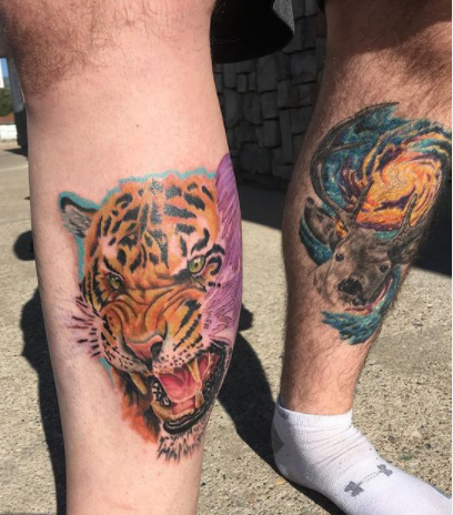 Justin Hammontree - Justin Hammontree Tiger and Deer